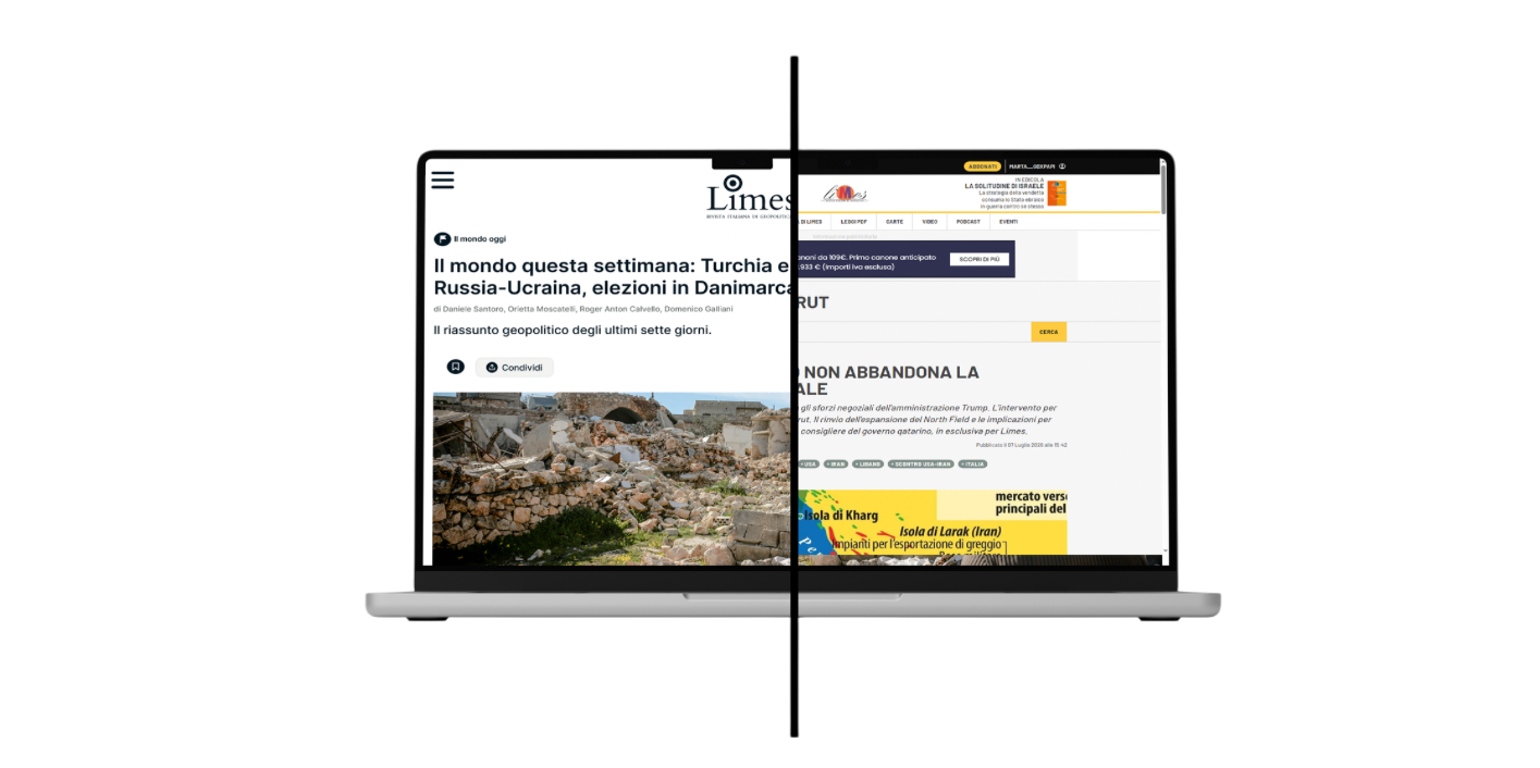 Mockup articolo redesign Limes